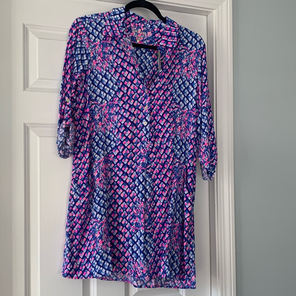 Lilly Pulitzer new with tags a tunic dress Small